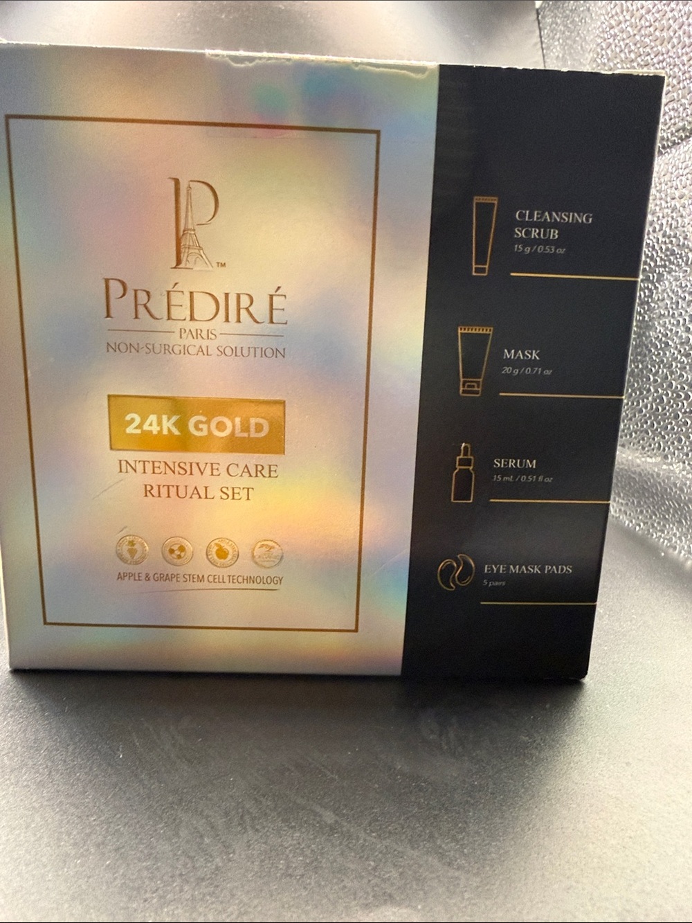 Luxury 24K Gold Intensive Care Ritual Set - travel size